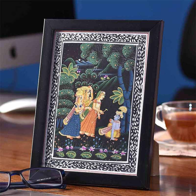 Natkhat Krishna Painting
