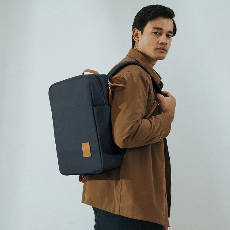 Navy Blue Backpack