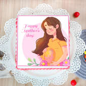Happy Mother's Day Poster Cake Online