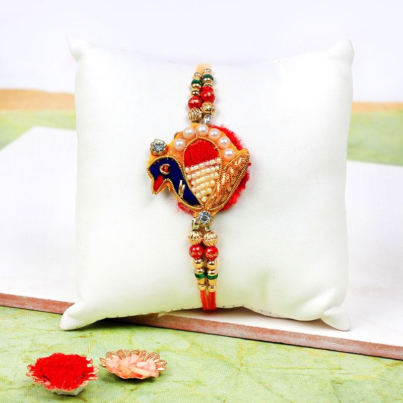 Peacock rakhi