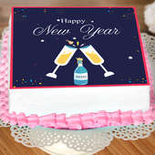 Poster Cake for Happy New Year