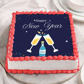  New Year Cake: Themed Cake 