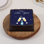  New Year Themed Cake