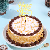 New Year Butterscotch Crunch Cake