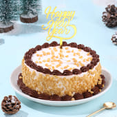 New Year Butterscotch Crunch Cake
