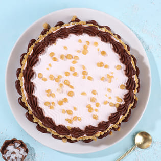 New Year Butterscotch Crunch Cake