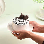 New Year Choco Oreo Mini Cake - New Year Cake