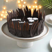 Happy New Year Chocolate Cake