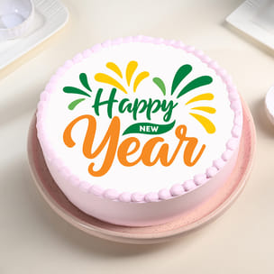 New Year Cheer Cake New Year Cheer Cake