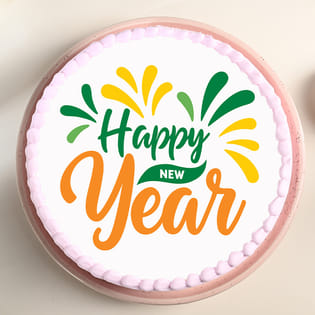 New Year Cheer Cake