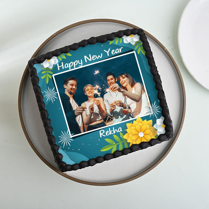 New Year Memory Cake