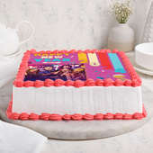 Personalise Photo Cake for New Year Celebration 