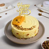 Rasmalai Fusion Happy New Year Cake