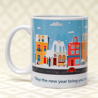 New Year Wishes Mug