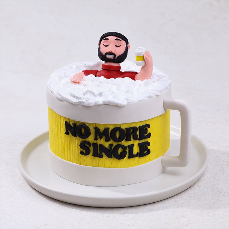 No More Single Beer Mug Cake