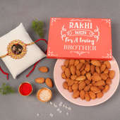 Nuts With Custom Rakhi