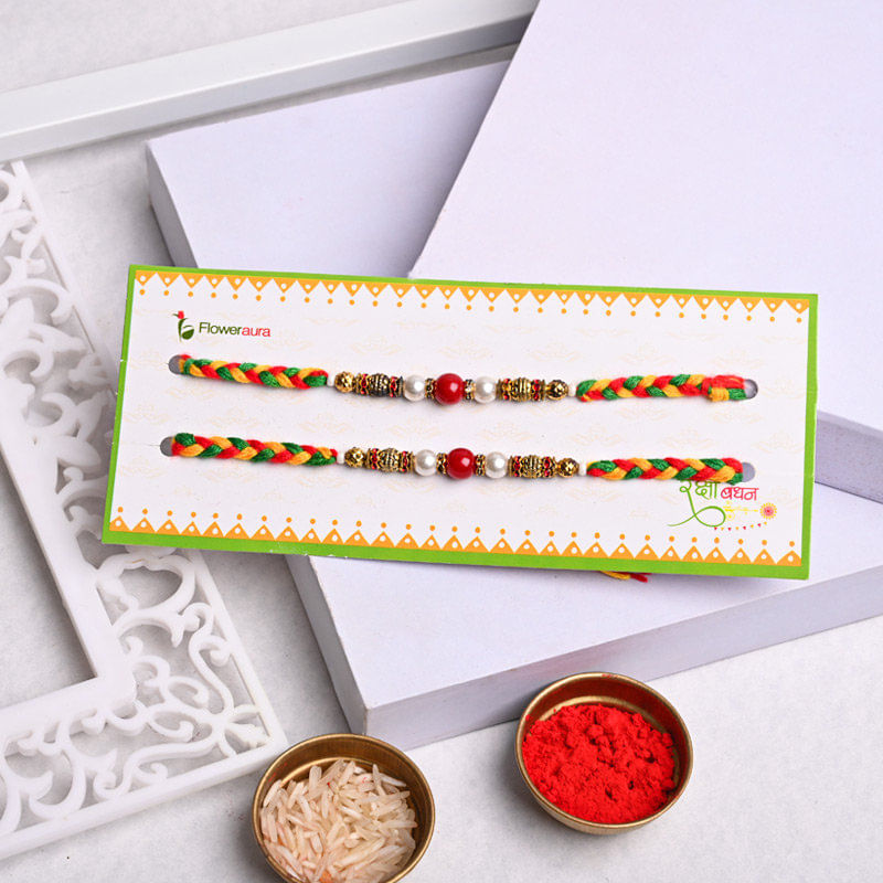Nuts With Rocher N Designer Rakhi for USA