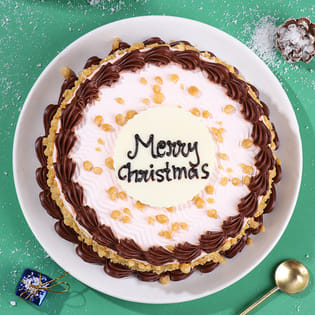 Nutty Butterscotch Christmas Cake