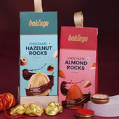 Nutty Choco Rocks With Roli Chawal