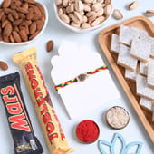 Om Charm Rakhi N Celebration Treats Hamper