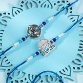 Om N Shri Krishna Sacred Rakhi Set