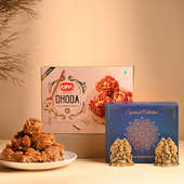 Order Om Sweets Dhoda N Idols Diwali Gift Hamper Online