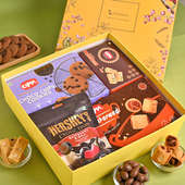 OM Sweets Patisa Bhakarwadi N Cookies With Chocolates