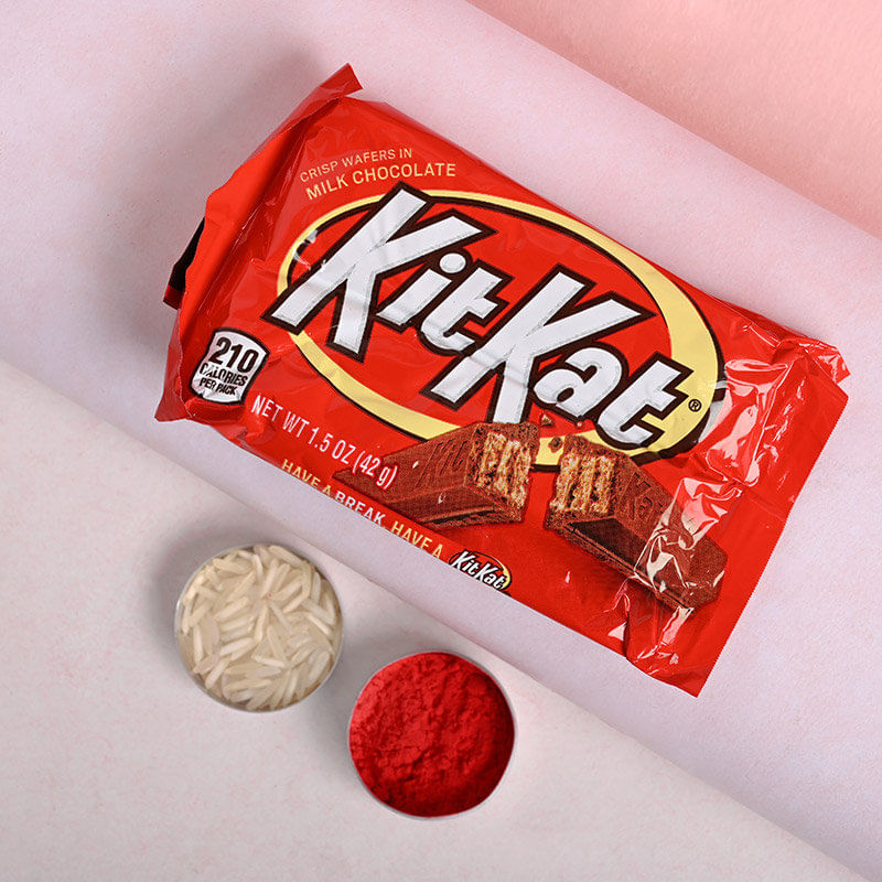 Kitkat Chocolate & rakhi for Australia