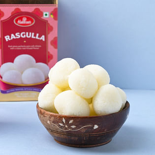 One Evil Eye Rakhi With Rasgullas