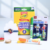 One Kids Rakhi With Washable Markers