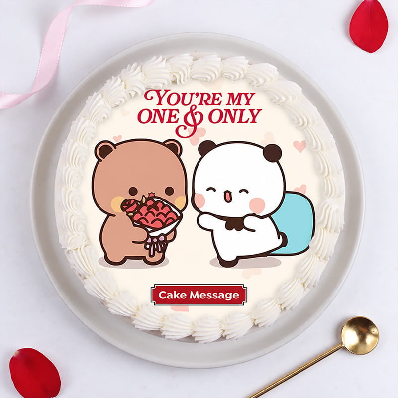 Only Love Bubu Dudu Couple Cake