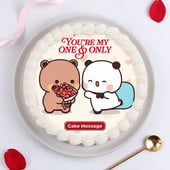 Only Love Bubu Dudu Couple Cake