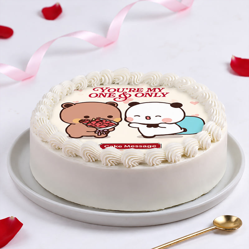 Only Love Bubu Dudu Couple Cake