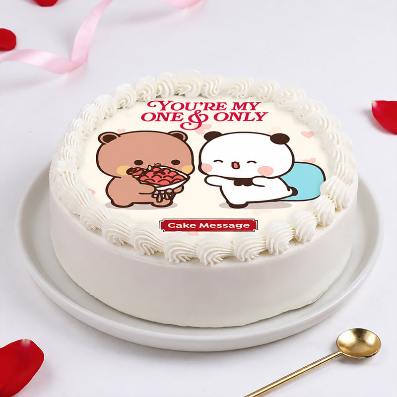 Only Love Bubu Dudu Couple Cake
