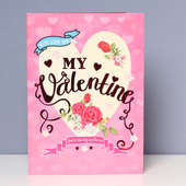Only One For Me Love Message Card For V-day