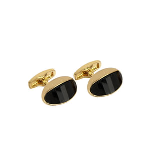 Opulent Black Necktie Set For Mens