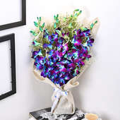 Buy Orchid Enchantment Jute Bouquet