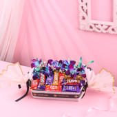 Orchids N Choco Bliss Hamper