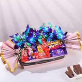 Orchids N Choco Bliss Hamper