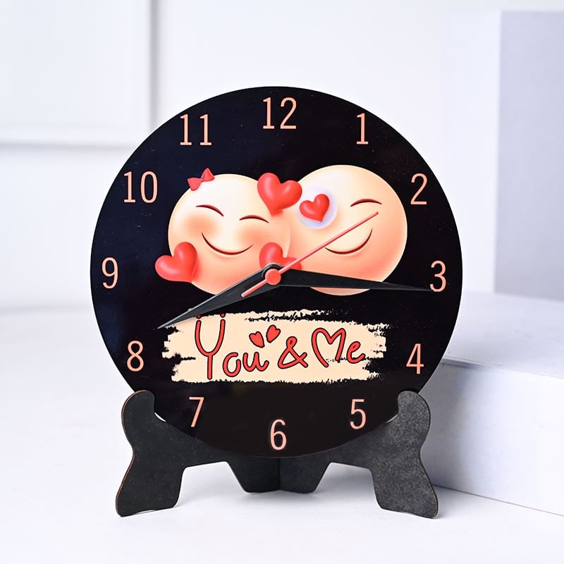 Smiley Clock N Mug With Dragees