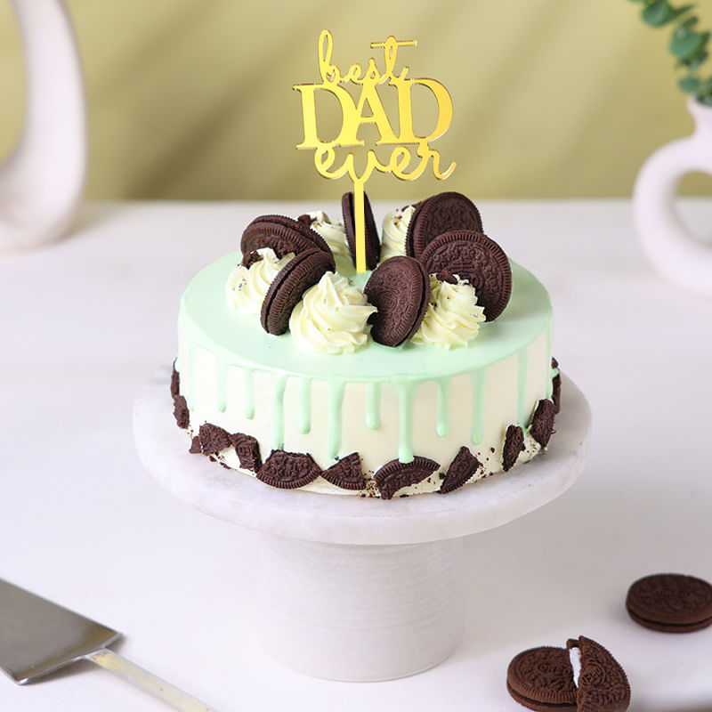 Oreo Overload Chocolate Cake For Dad