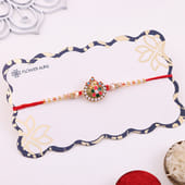 Meenakari Rakhi for Brother Online
