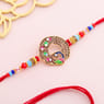 Ornate Peacock Rakhi