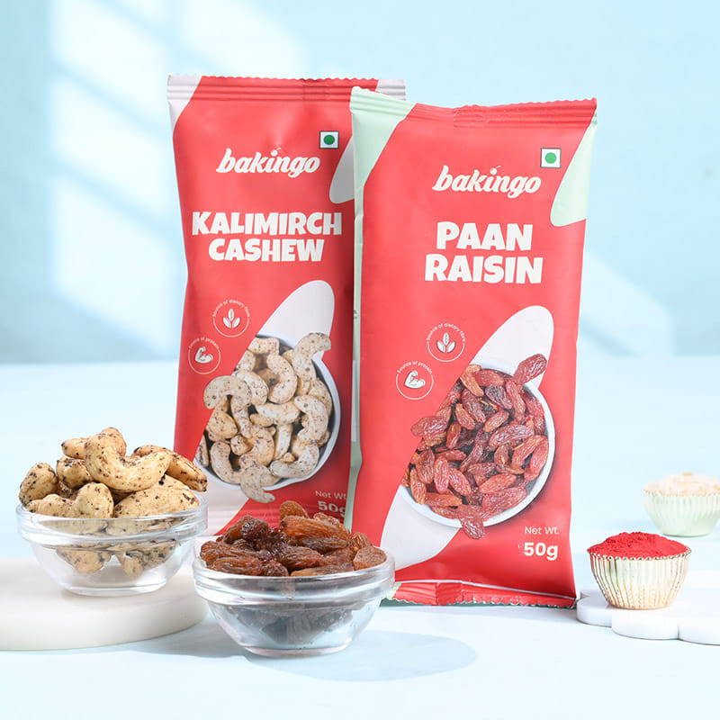 Oxidised Bhai Bhabhi Rakhi Set N Gourmet Dryfruits