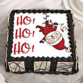 Buy Christmas Chocolate Poster Cake