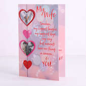 Archies Love Card For Wife