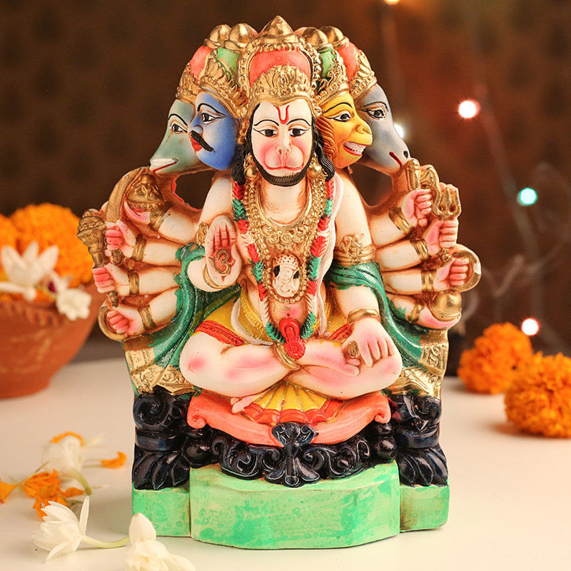 Panchamukhi Hanuman idol