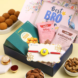 Panda Kids Rakhi N Festive Treats Hamper