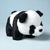 front view of Panda soft toy