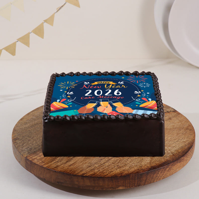 Happy New Year Party Cake